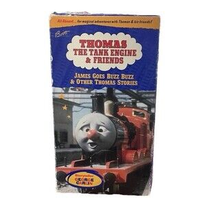 Thomas the Tank Engine & Friends James Goes Buzz Buzz VHS 1991